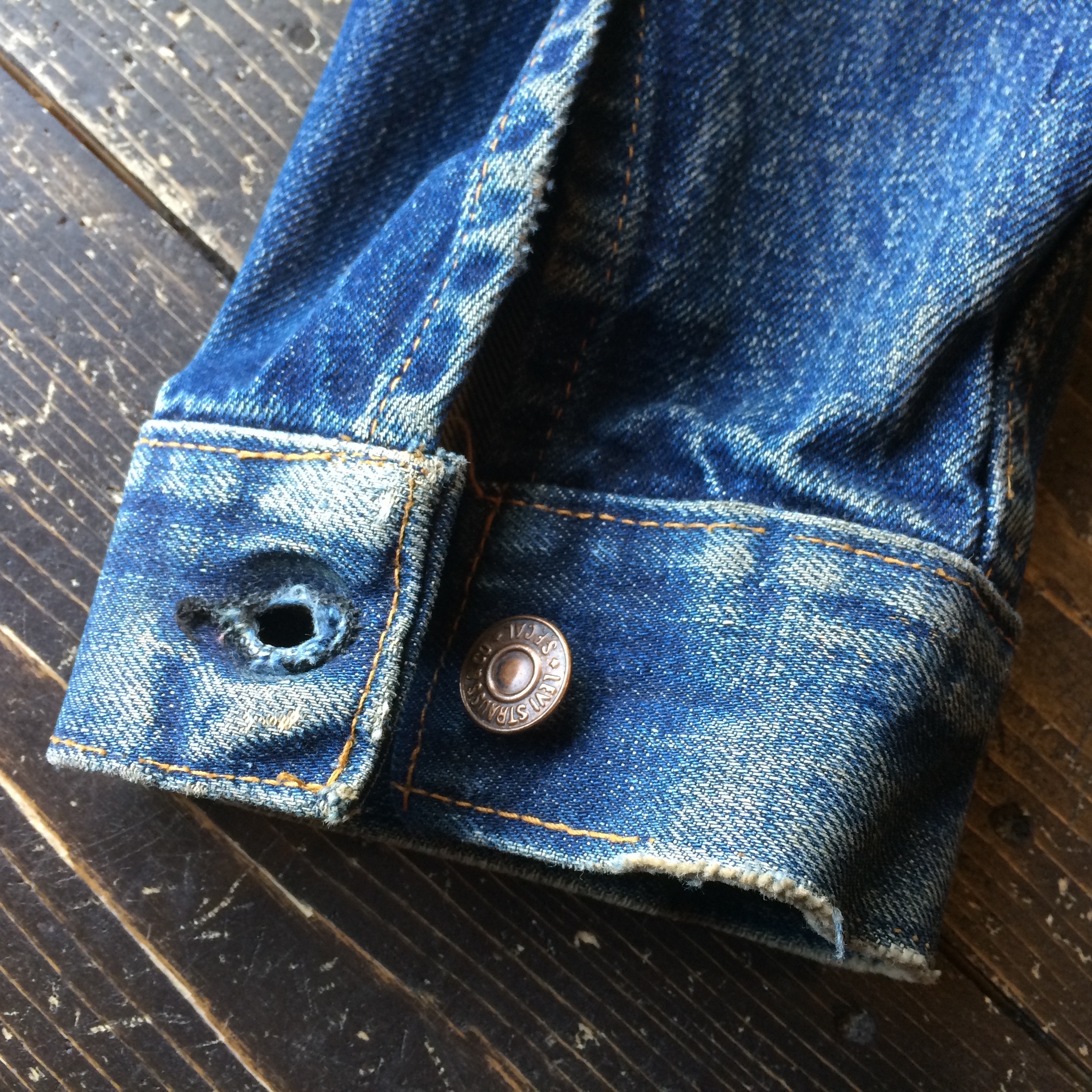 late 60's LEVI'S 70505 big-E jacket | Button Up Clothing