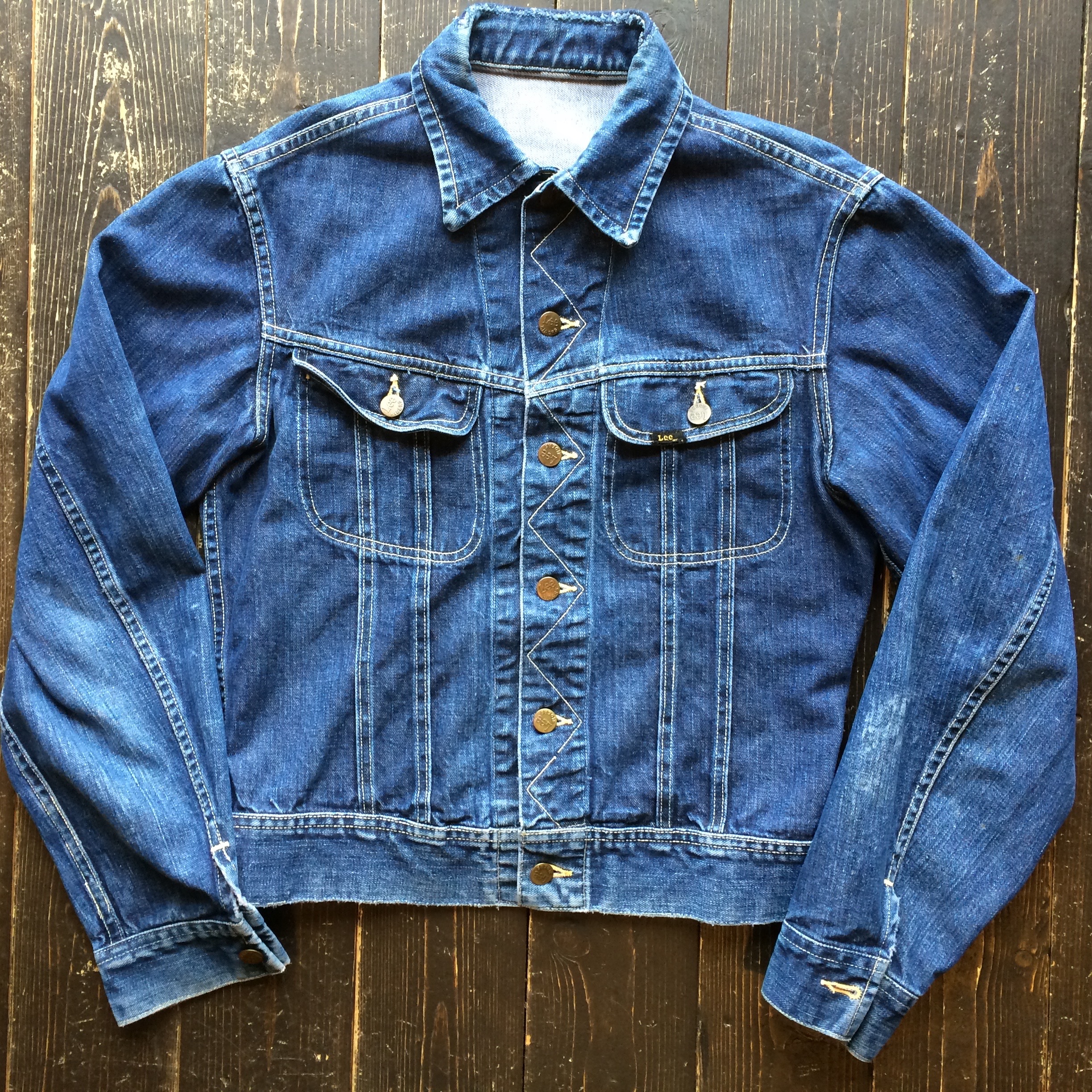 60's Lee 101-J denim jacket | Button Up Clothing