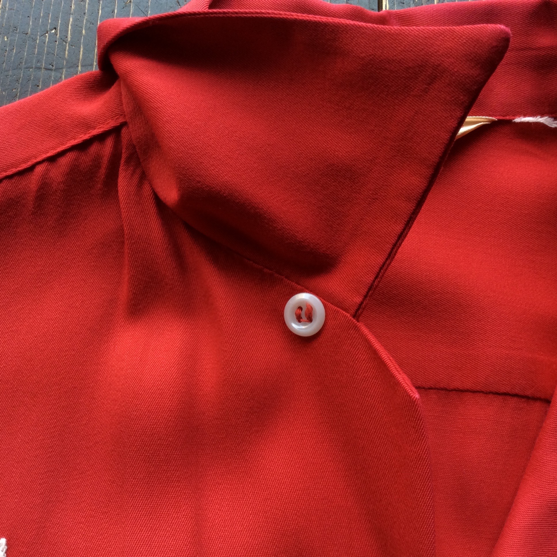 's Air Flo rayon bowling shirt   Button Up Clothing