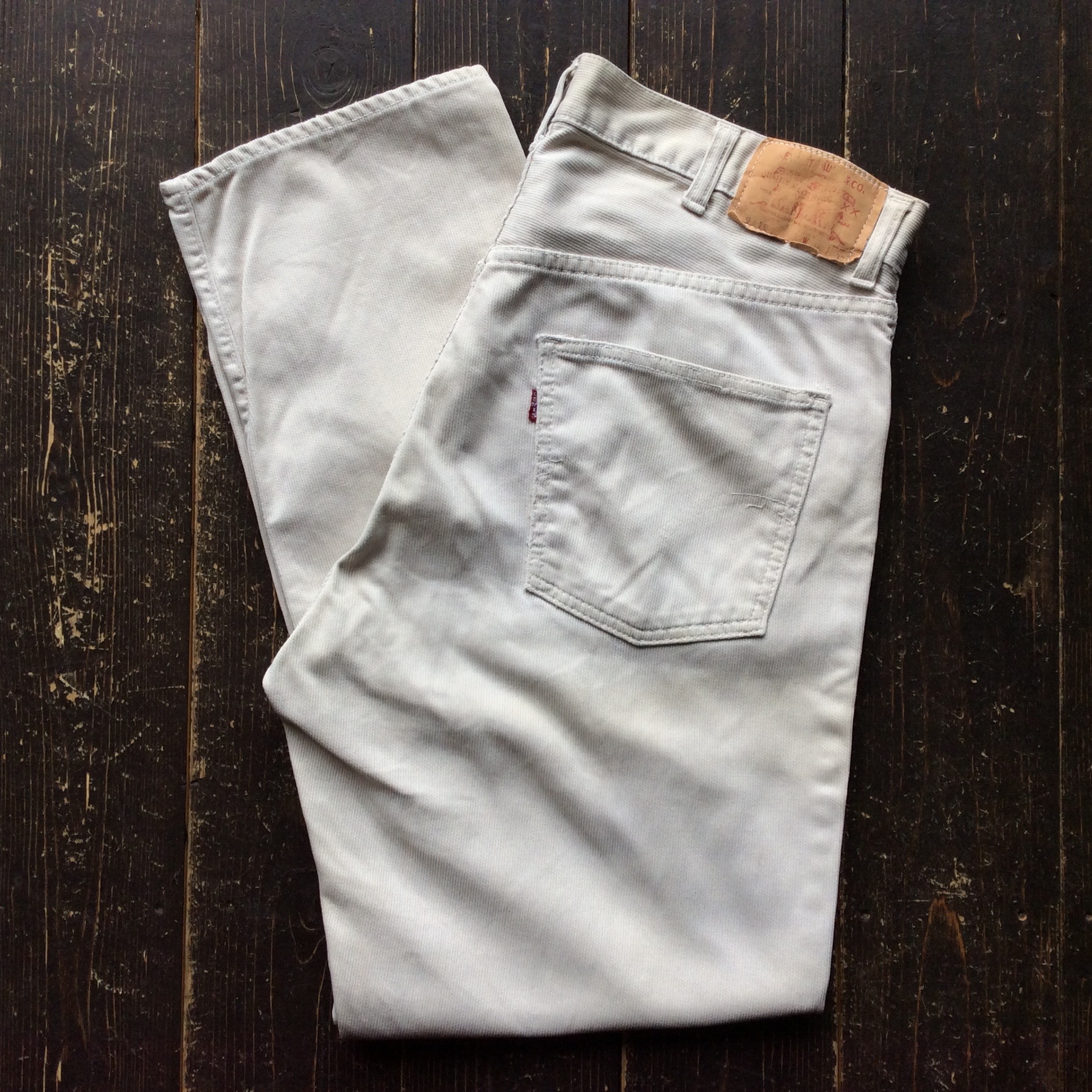 60's Levi's 911B pique pants | Button Up Clothing