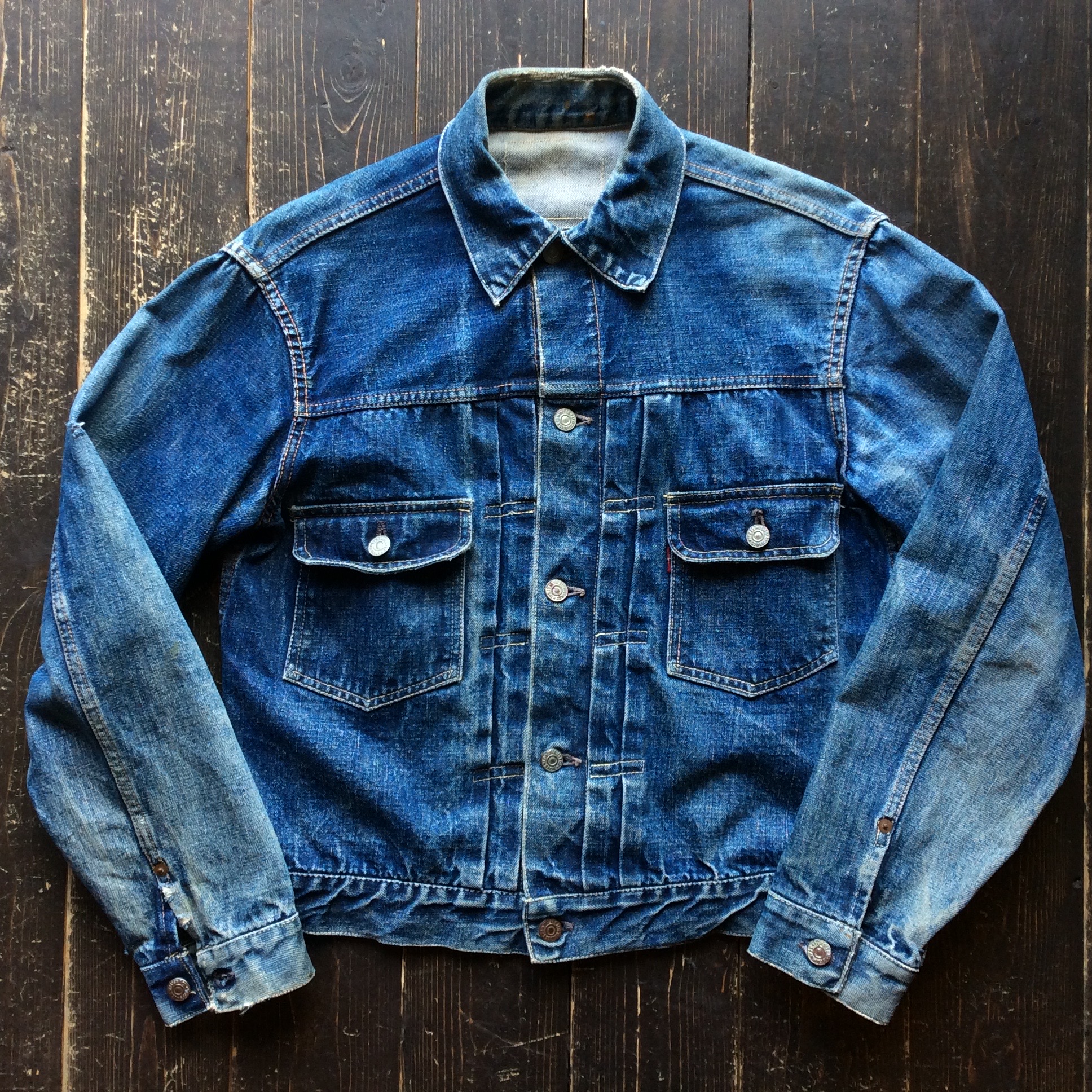 50's Levi's 507XX (Leather patch) | Button Up Clothing