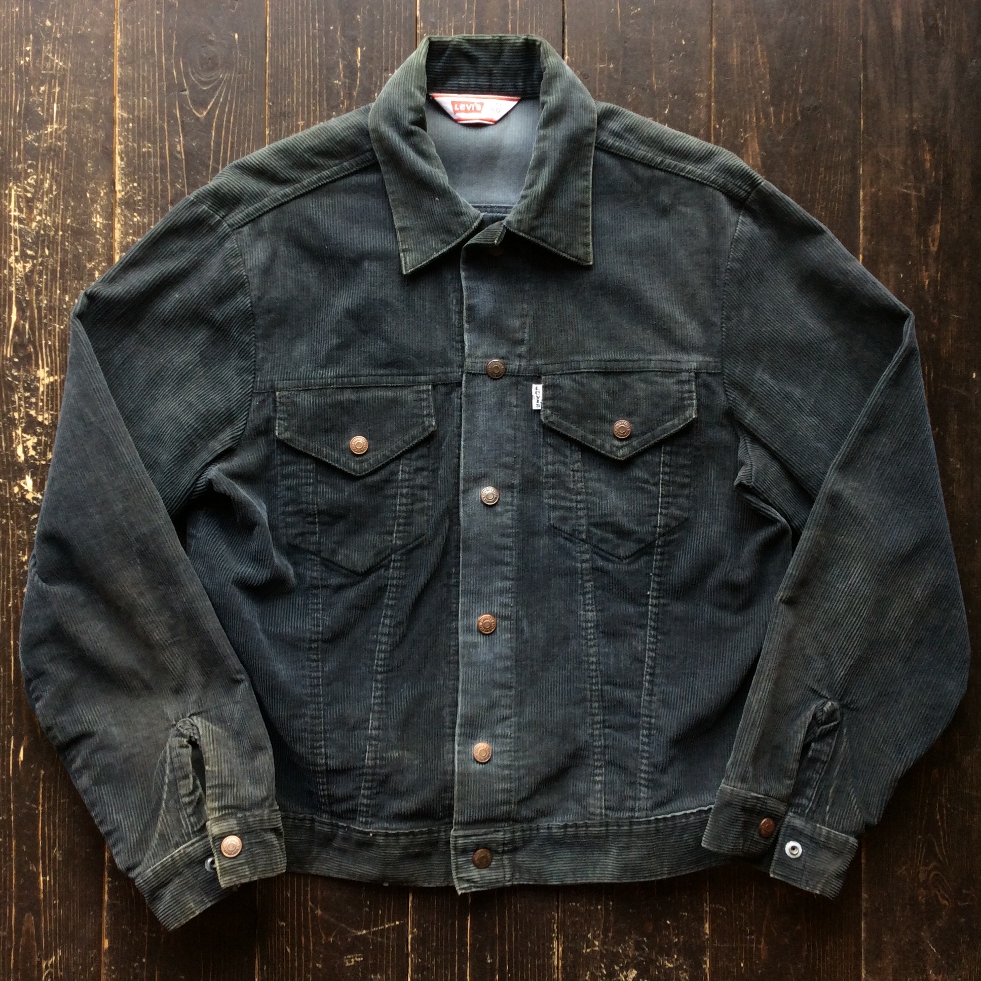 70's Levi's 70505 cords jacket | Button Up Clothing