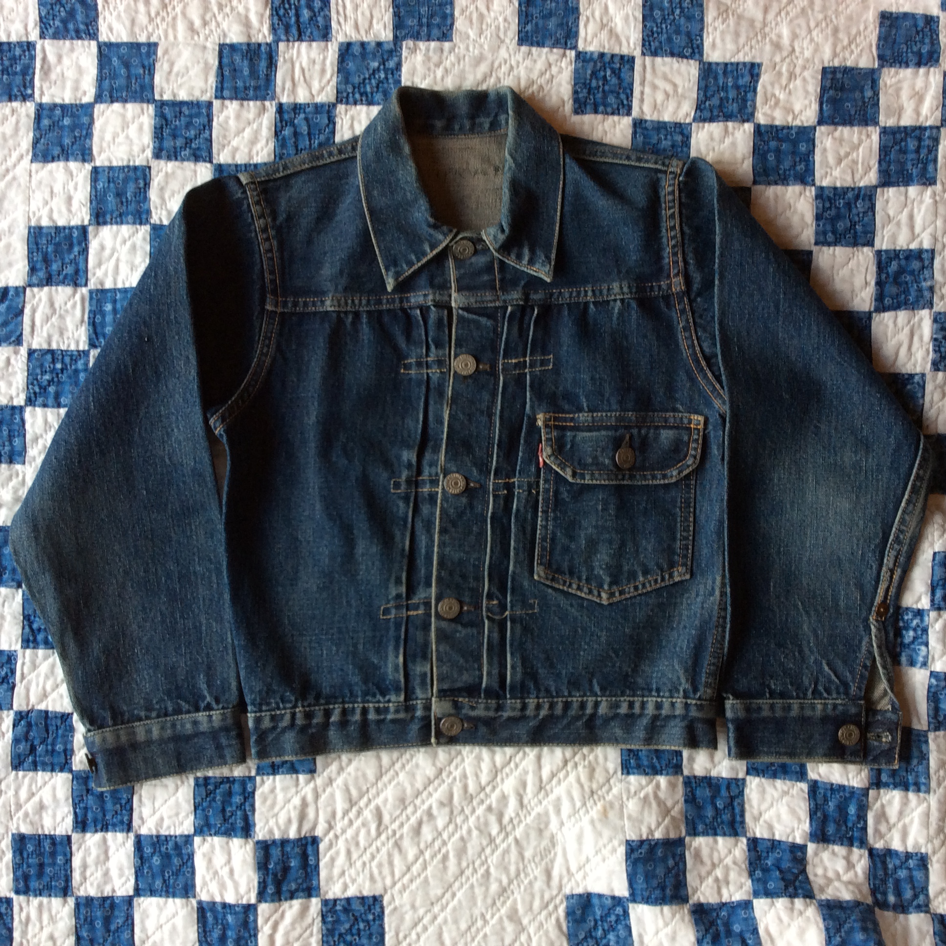 40's Levi's 506BXX denim jacket | Button Up Clothing