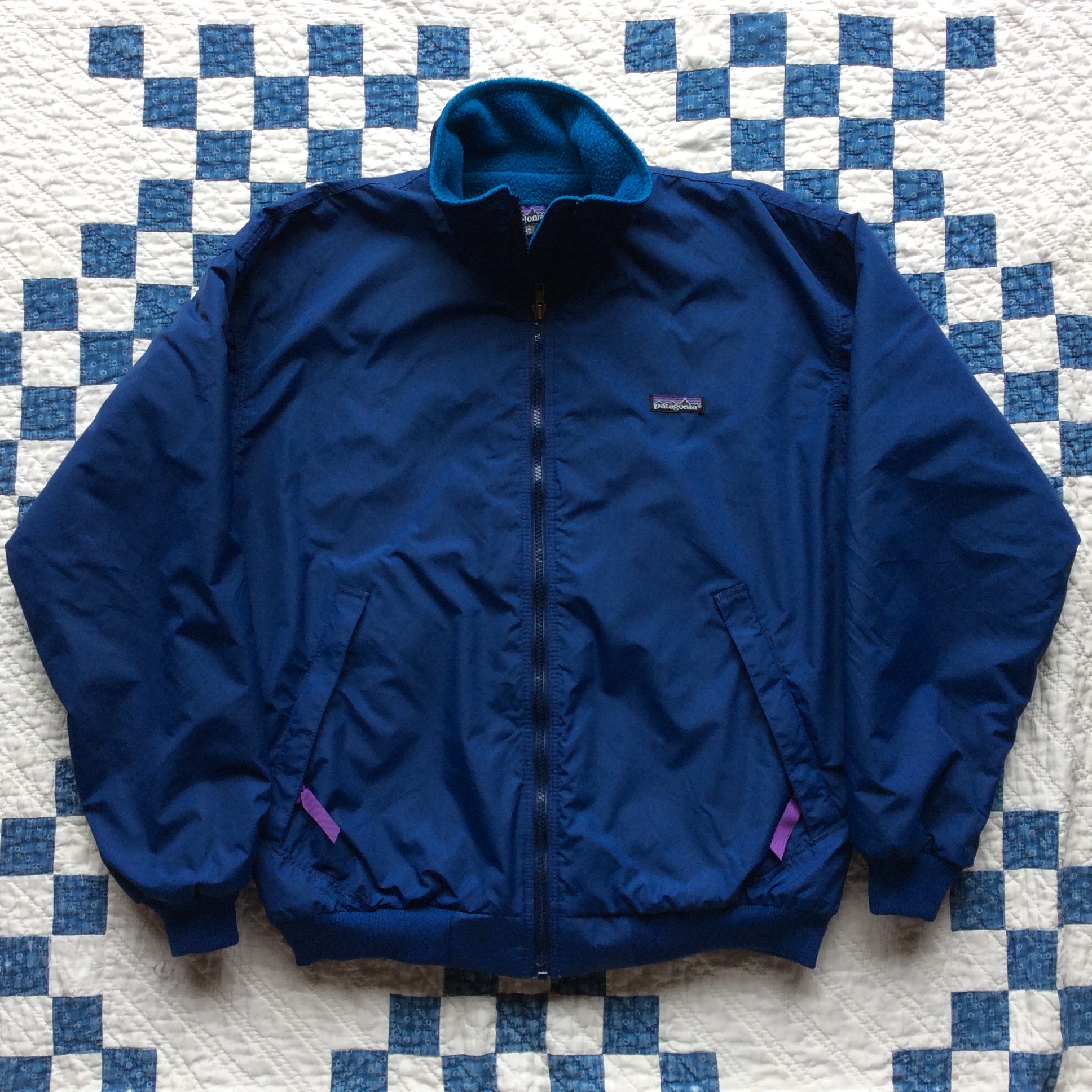 90's Patagonia Shelled Synchilla jacket | Button Up Clothing