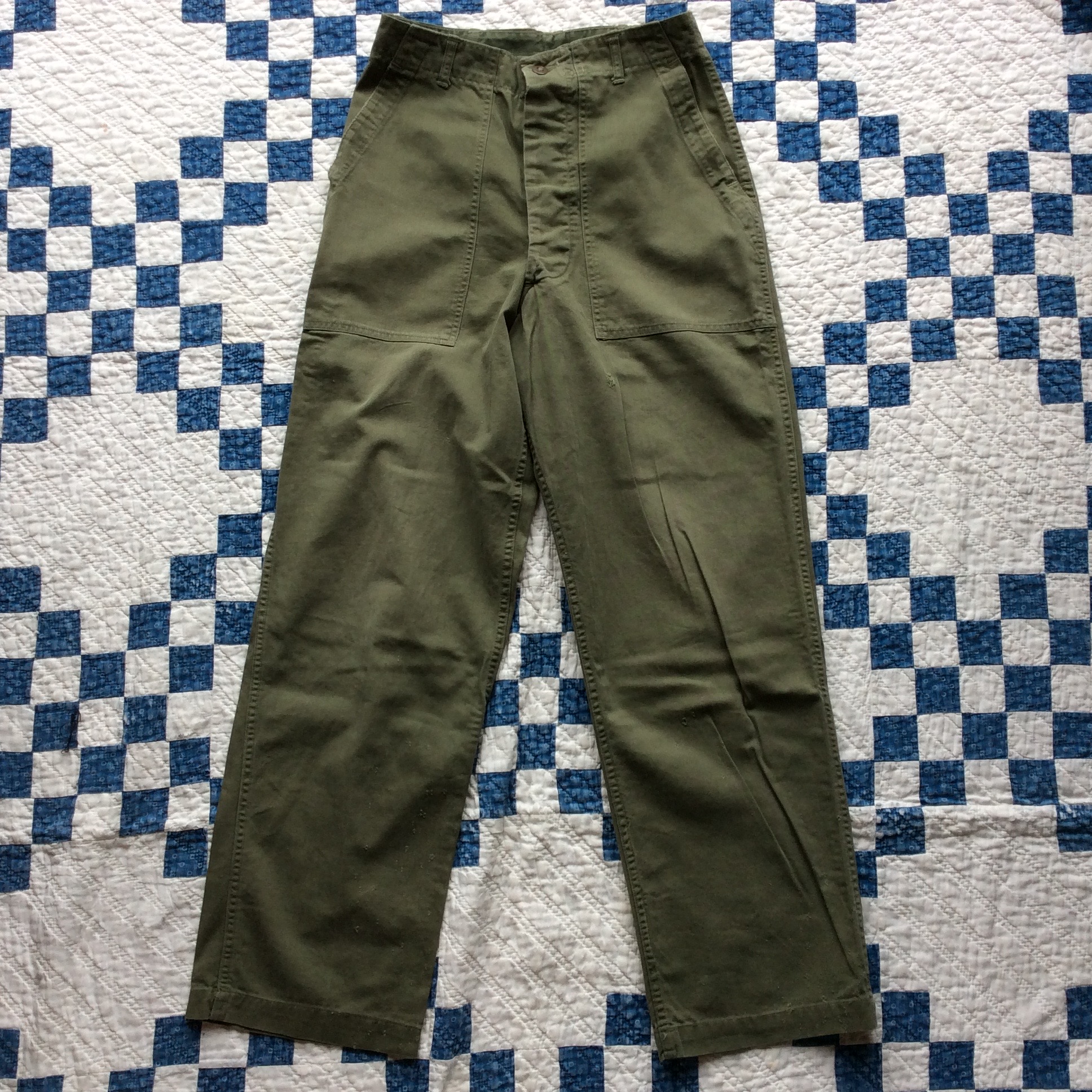 50's U.S.Army M-47 HBT fatigue pants | Button Up Clothing