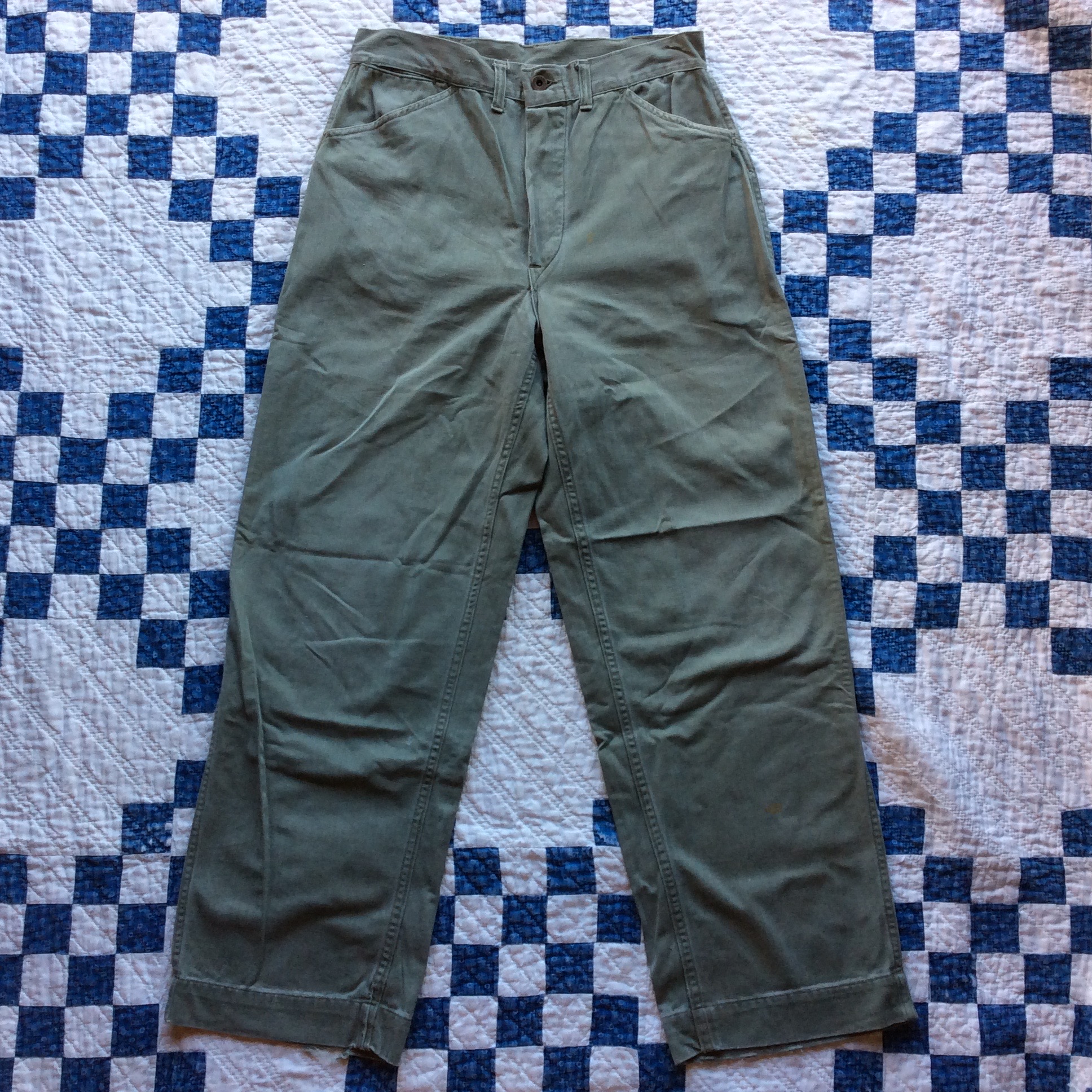 69cm40's usmc HBT trousers pants P41