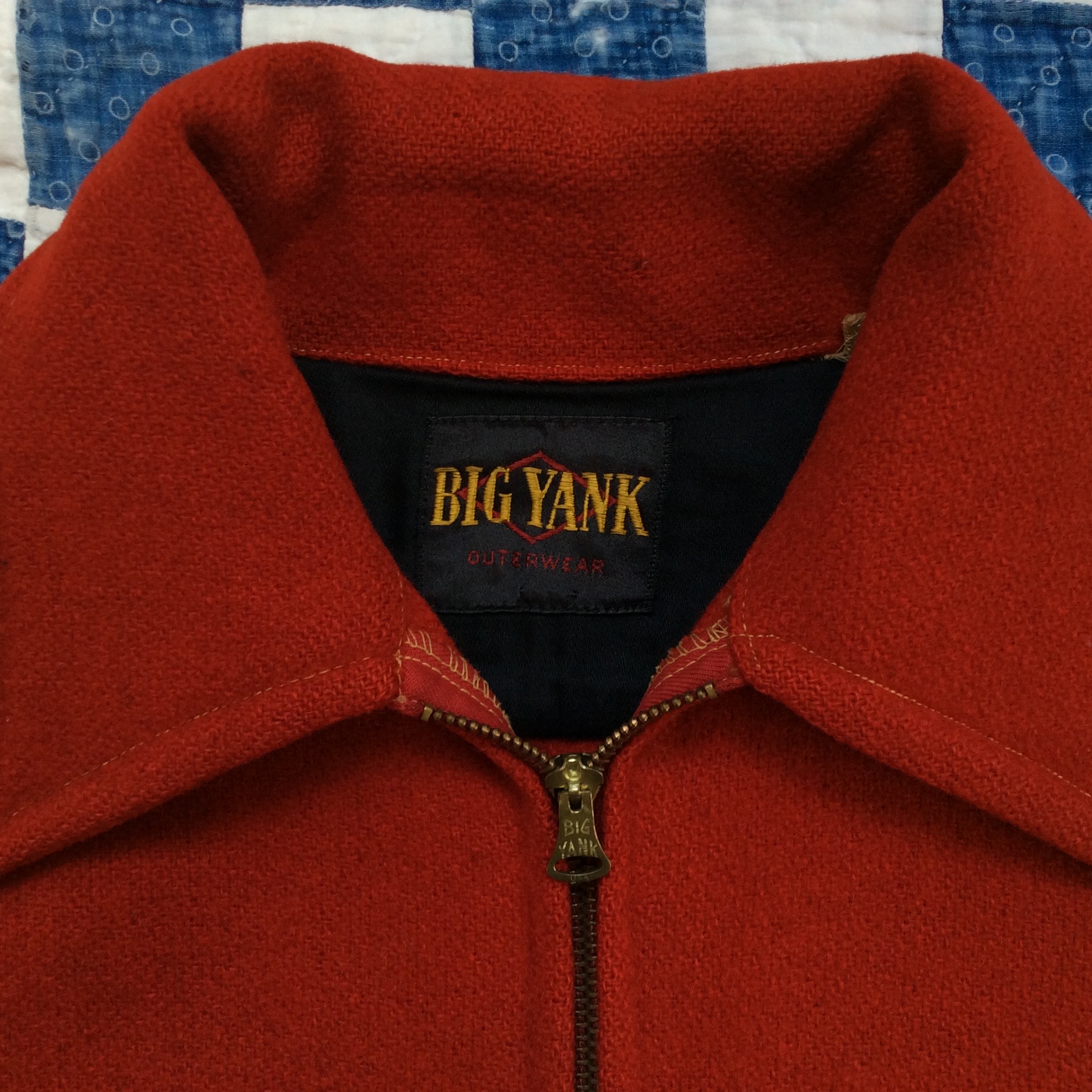 50's BIG YANK jacket with YANK zipper | Button Up Clothing