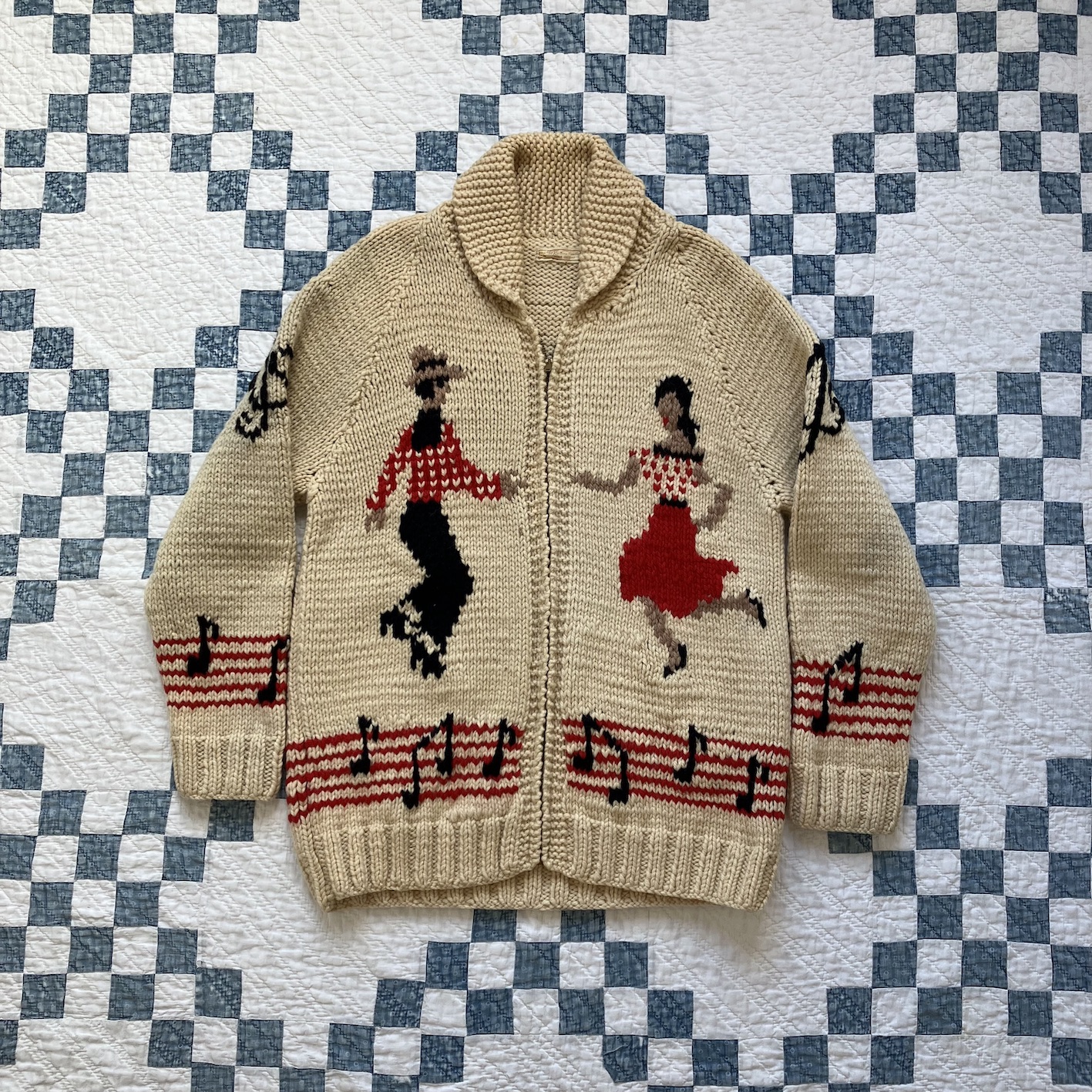 50's~ cowichan sweater 